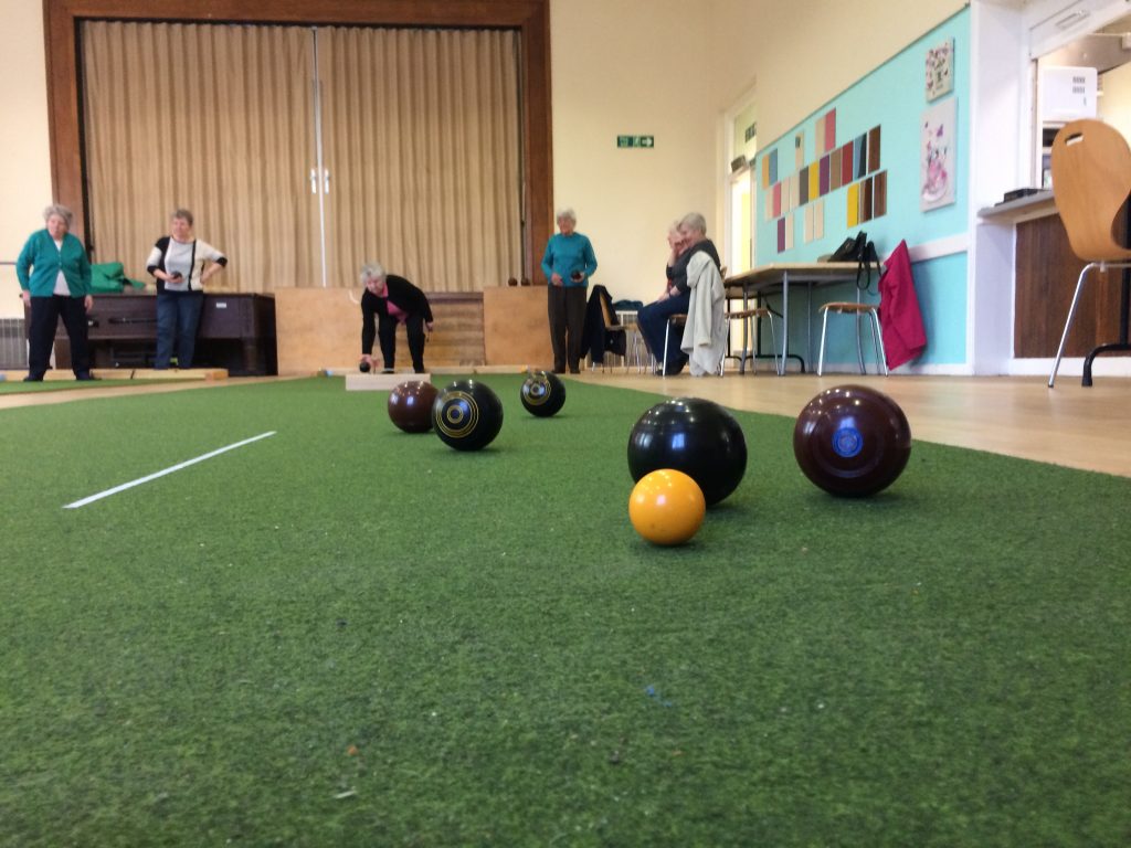 Indoor Carpet Bowls Lion Farm Action Centre
